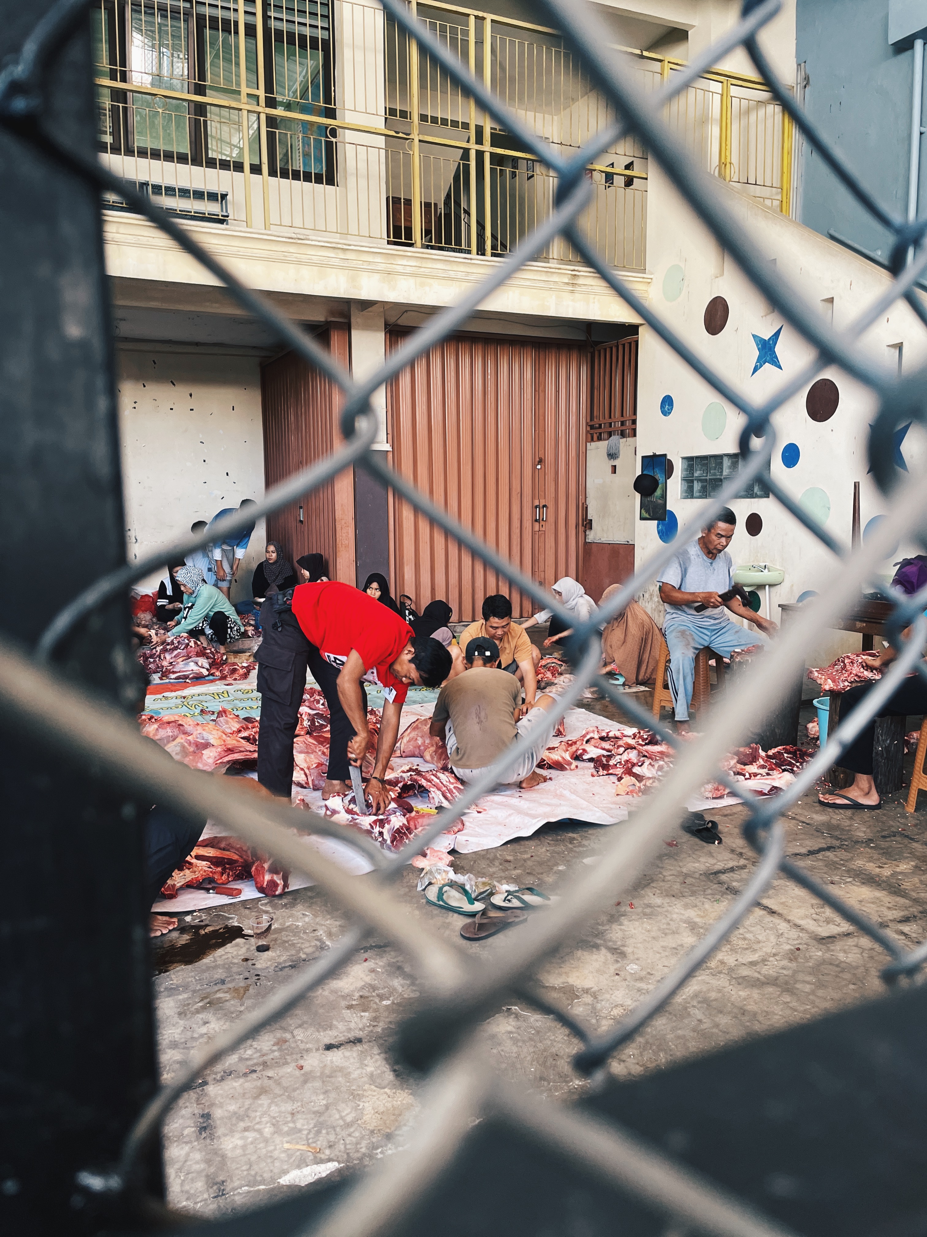 Penyembelihan Hewan Qurban Idul Adha 1447 H di Lingkungan Al Munawwar