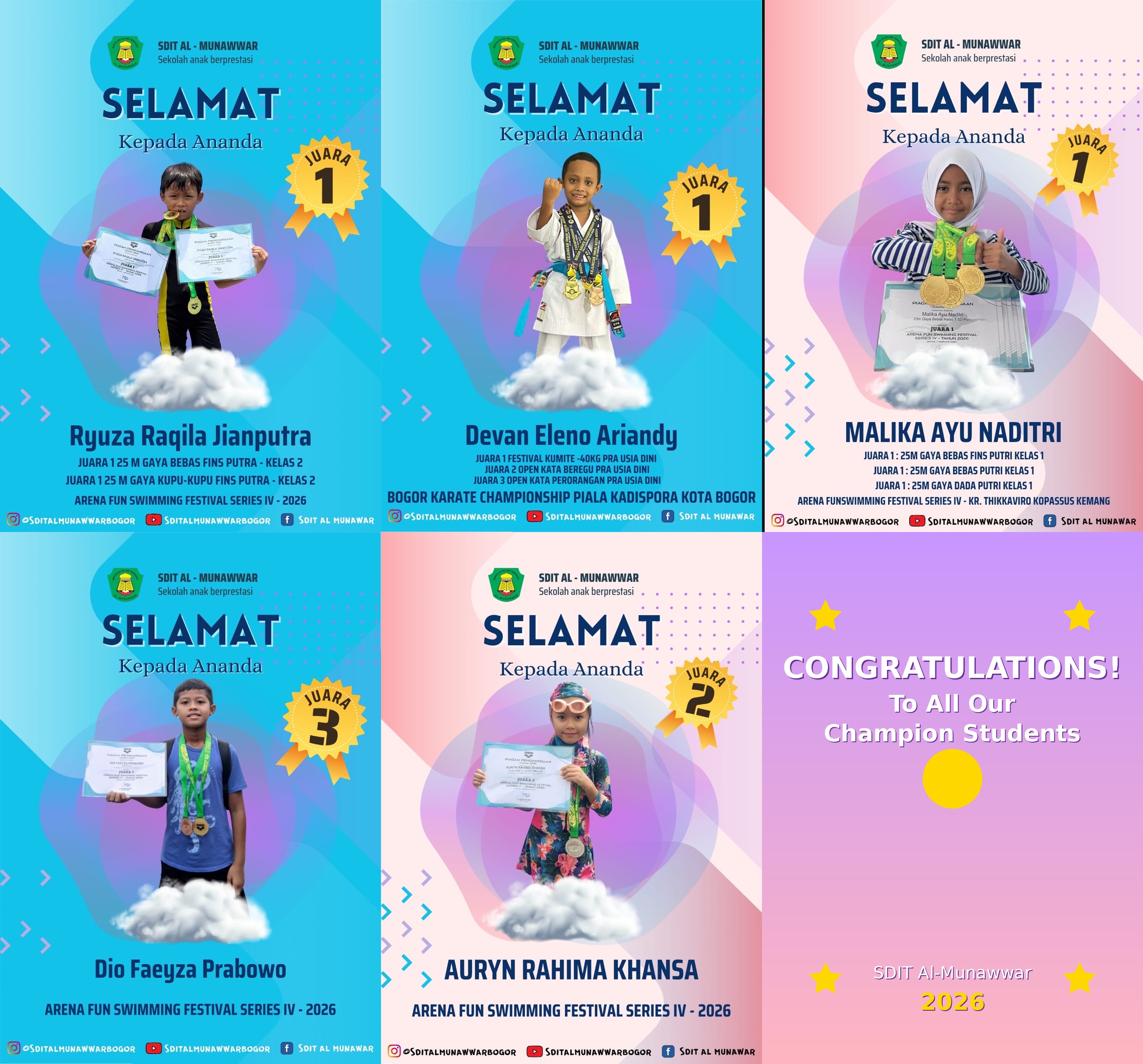 Para Juara SDIT Al Munawwar